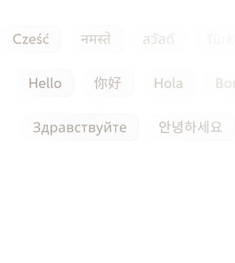 The image presents a collection of buttons, each with a unique text and color combination. The buttons are arranged in a grid-like pattern against a black background. The top row features buttons with the text "Czesz" in red, "Türki" in blue, and "Türki" in red. The second row contains buttons with the text "Hello" in